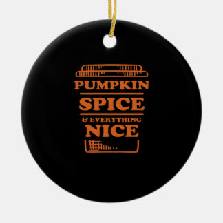 Décoration En Céramique Épices citrouilles Et Tout Nice, Automne Automne A