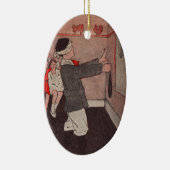 Décoration En Céramique Épingle la queue à l'âne (Droite)