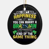 Décoration En Céramique Épouser un Brésilien - Brésil Bonheur (Gauche)