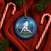 Décoration En Céramique Équipe cool de baseball garçon athlète