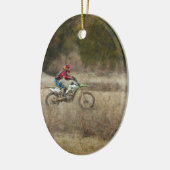 Décoration En Céramique Équitation Vélo De Chemin (Gauche)