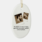 Décoration En Céramique Ernesto Guevara et Fidel (Droite)