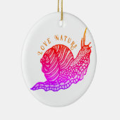 Décoration En Céramique Escargot dans le style graphique (Droite)