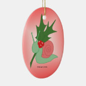 Décoration En Céramique Escargot de houx (Droite)