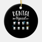 Décoration En Céramique Escouade dentaire Étudiant dentaire (Devant)
