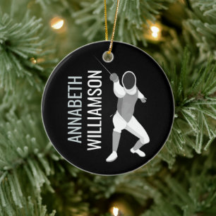 Décoration En Céramique Escrime