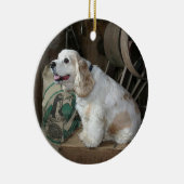 Décoration En Céramique espagne américaine cocker assise (Droite)