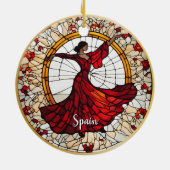 Décoration En Céramique Espagne Vacances Souvenir (Dos)