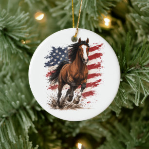 Décoration En Céramique États-Unis 250e Liberté