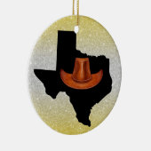Décoration En Céramique États-Unis Texas - Voir Retour (Droite)