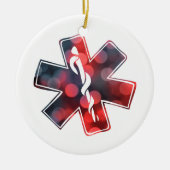 Décoration En Céramique étoile de bokeh de la vie (Devant)