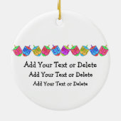 Décoration En Céramique Étoile de David Chanukah (Dos)