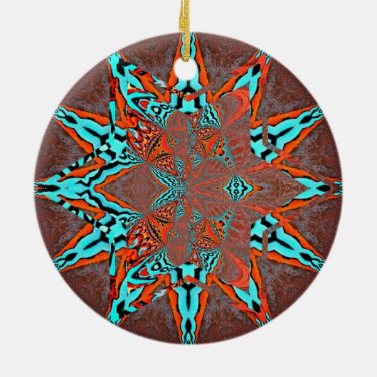 Décoration En Céramique Étoile de la complexité future (Dos)