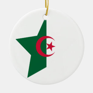 Décoration En Céramique Étoile de l'Algérie