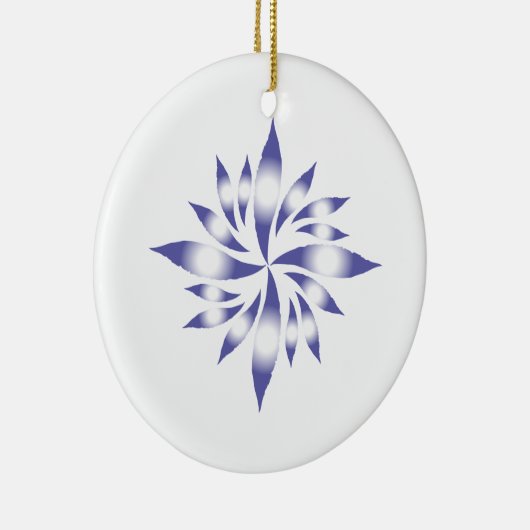 Décoration En Céramique Étoile de Noël intérieure #1 (Droite)