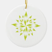 Décoration En Céramique Étoile de Noël intérieure #6 (Devant)