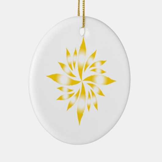 Décoration En Céramique Étoile de Noël intérieure #7 (Droite)