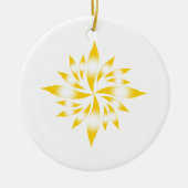 Décoration En Céramique Étoile de Noël intérieure #7 (Devant)