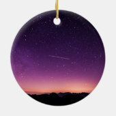 Décoration En Céramique Étoile filante en ciel (Dos)