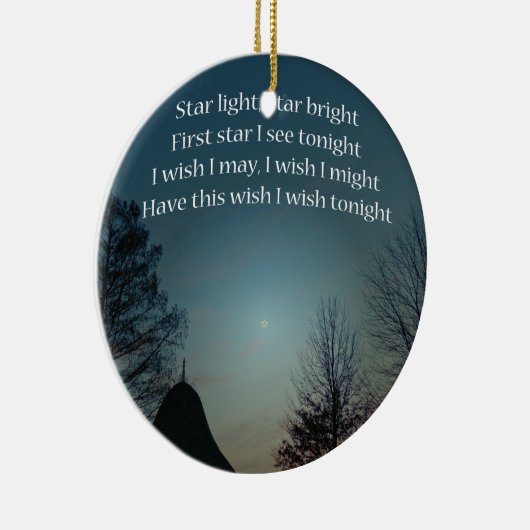 Décoration En Céramique Étoile lumineuse (Droite)