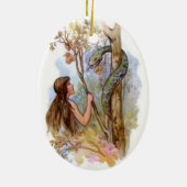 Décoration En Céramique Ève et le serpent (Dos)