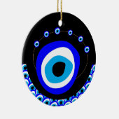 Décoration En Céramique Evil Eye Talisman & arabe Amulet /turc, grec (Droite)