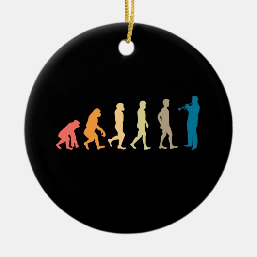 Décoration En Céramique Évolution de la trompette (Devant)