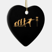 Décoration En Céramique Évolution du Disc Golf (Droite)