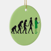 Décoration En Céramique evolution of womale female doctor (Droite)