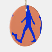 Décoration En Céramique Exécution De L'Exercice De Jogging (Droite)