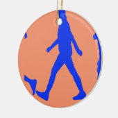 Décoration En Céramique Exécution De L'Exercice De Jogging (Gauche)