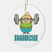 Décoration En Céramique Exercice de jeu d'oeufs Eggsercise (Gauche)
