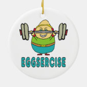 Décoration En Céramique Exercice de jeu d'oeufs Eggsercise (Dos)