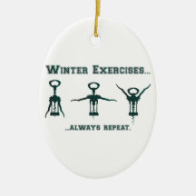 Exercices drôles d'hiver