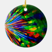 Décoration En Céramique Explosion arc-en-ciel (Dos)
