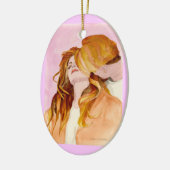 Décoration En Céramique Expression de coeurs (Gauche)