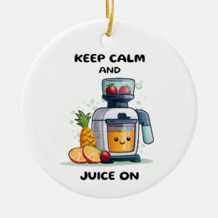 Décoration En Céramique Extracteur de jus de fruits Garder son calme et pr