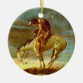 DÉCORATION EN CÉRAMIQUE EXTRÉMITÉ DE LA TRAÎNÉE (Devant)