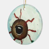 Décoration En Céramique Eyeball #2 (Gauche)