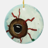 Décoration En Céramique Eyeball #2 (Dos)
