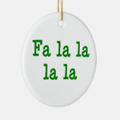 Décoration En Céramique fa la la la (Droite)