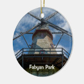 Décoration En Céramique Fabyan Park Dutch Smock Mill (Gauche)