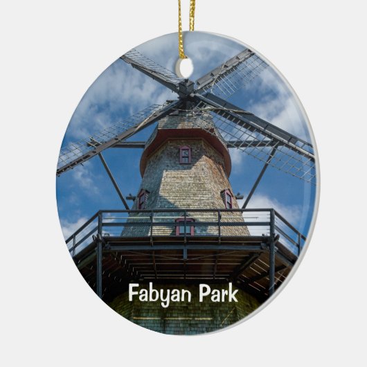 Décoration En Céramique Fabyan Park Dutch Smock Mill (Gauche)