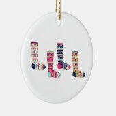 Décoration En Céramique Faire Chaussettes Isle (Droite)