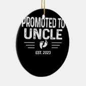 Décoration En Céramique Faire-part de grossesse promu à l'oncle Est (Droite)