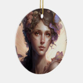 Décoration En Céramique Fairy Lady Imaginaire Art (Droite)