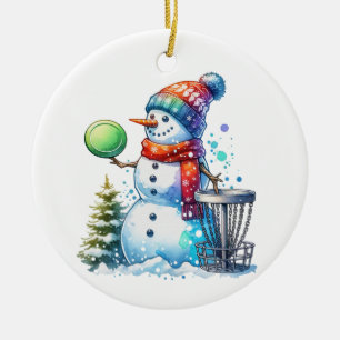 Décoration En Céramique Faites le plus beau Noël par Par Disk Golf