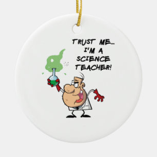 Décoration En Céramique Faites-moi confiance... Je suis professeur de scie