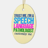 Décoration En Céramique Faites-moi confiance, je suis un pathologiste de (Gauche)