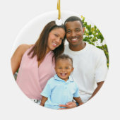 Décoration En Céramique Famille de bébé de bas sylvatique de ferme (Dos)